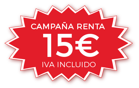 declaracion renta 15 euros